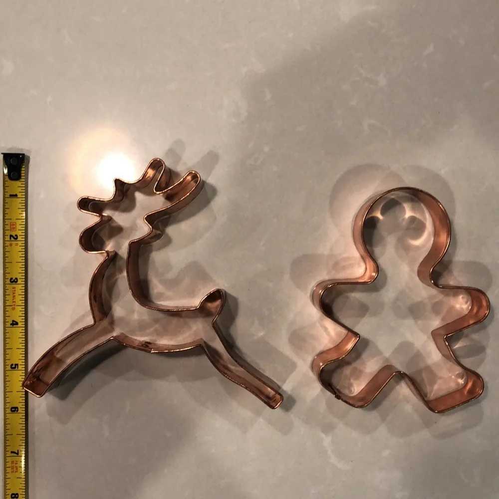 Williams Sonoma Copper Cookie Cutters